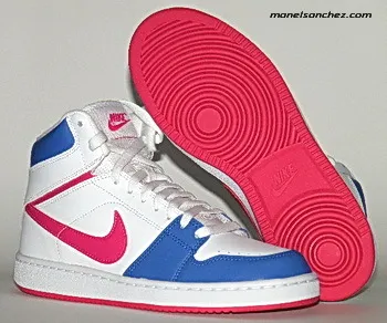 Nike Wmns Backboard High  (blanco/azul/rojo)