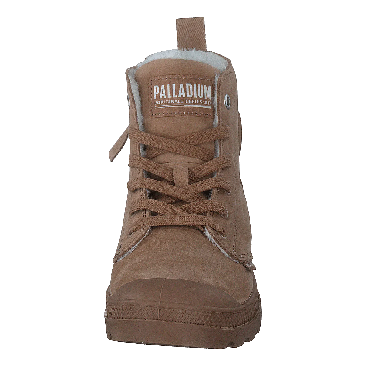 Palladium zapatos Pampa Hi Zip Wl Nude Brown