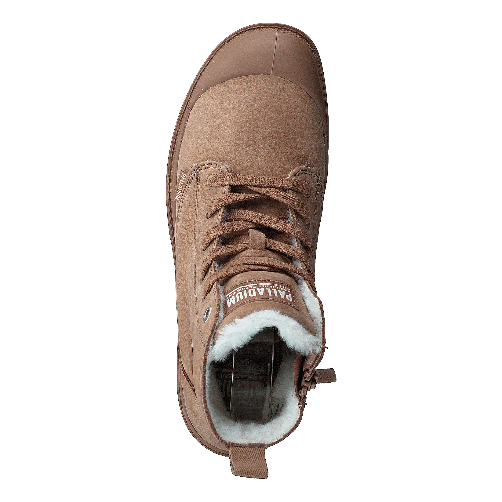 Palladium zapatos Pampa Hi Zip Wl Nude Brown