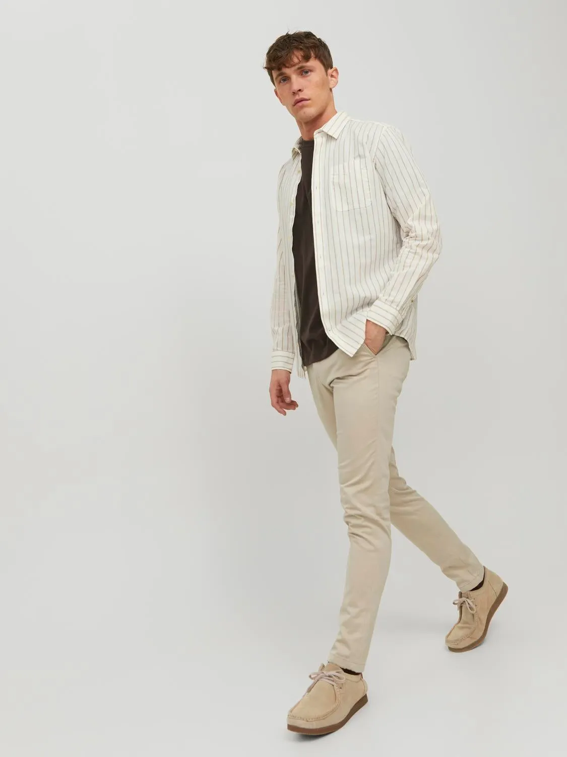 Pantalones chinos Corte slim | Beige | Jack & Jones®