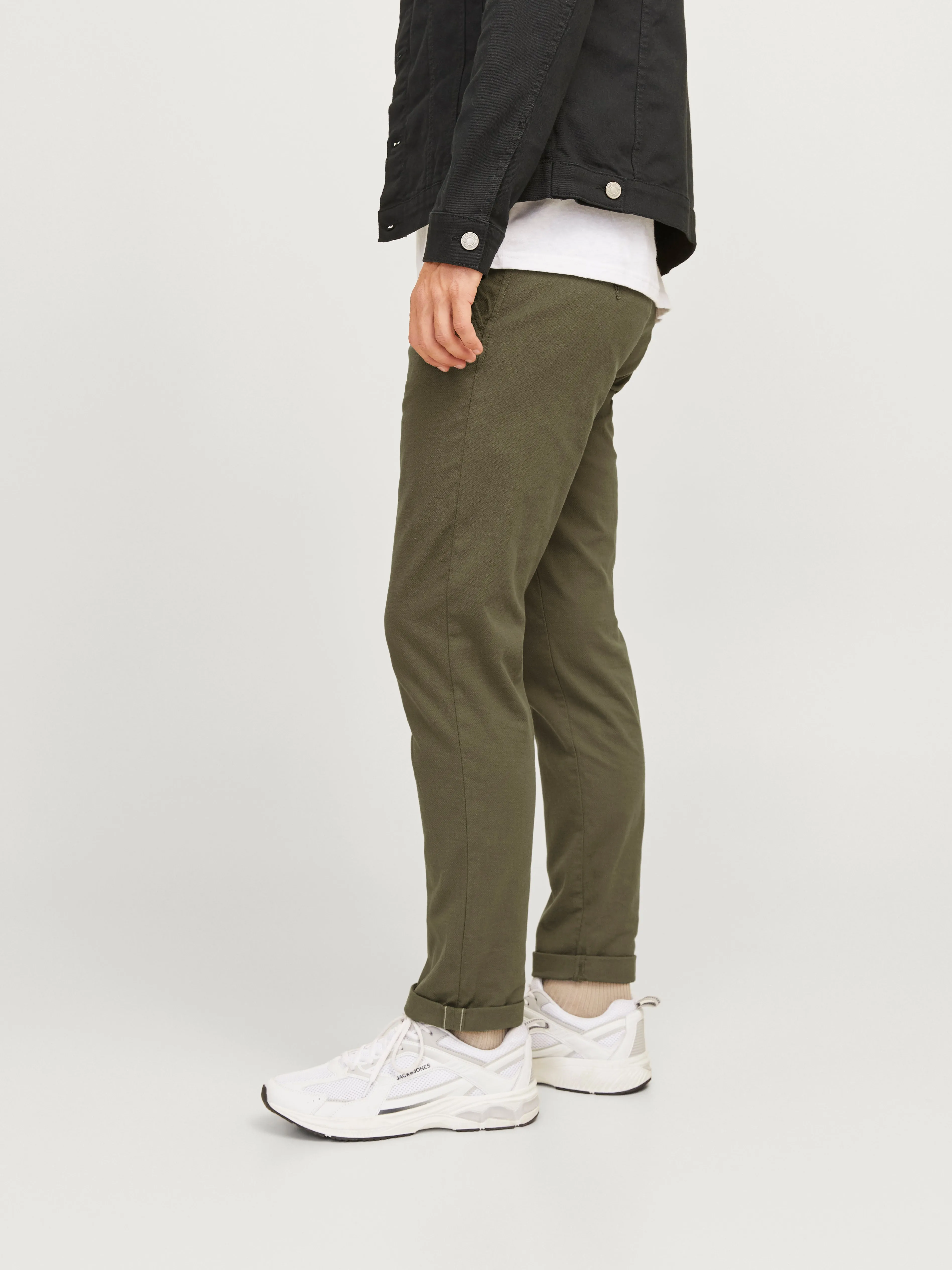 Pantalones chinos Corte slim | Verde oscuro | Jack & Jones®