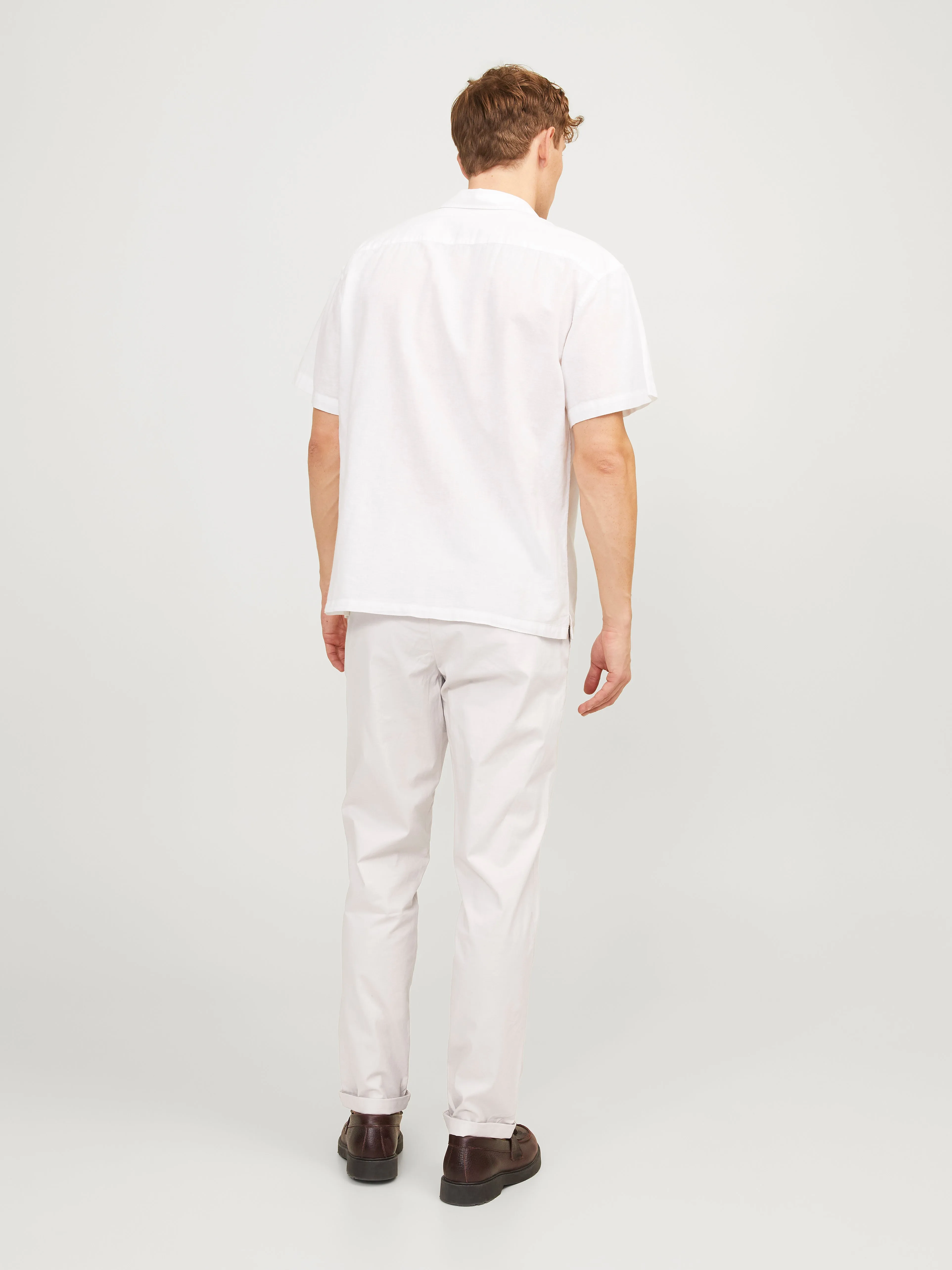 Pantalones chinos Corte tapered | Blanco | Jack & Jones®