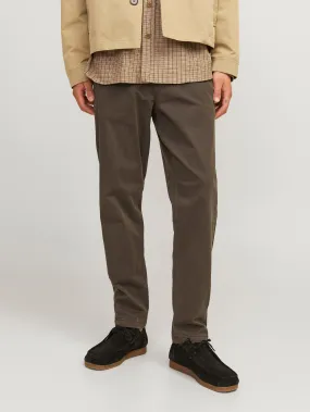 Pantalones chinos Corte tapered | Marrón oscuro | Jack & Jones®