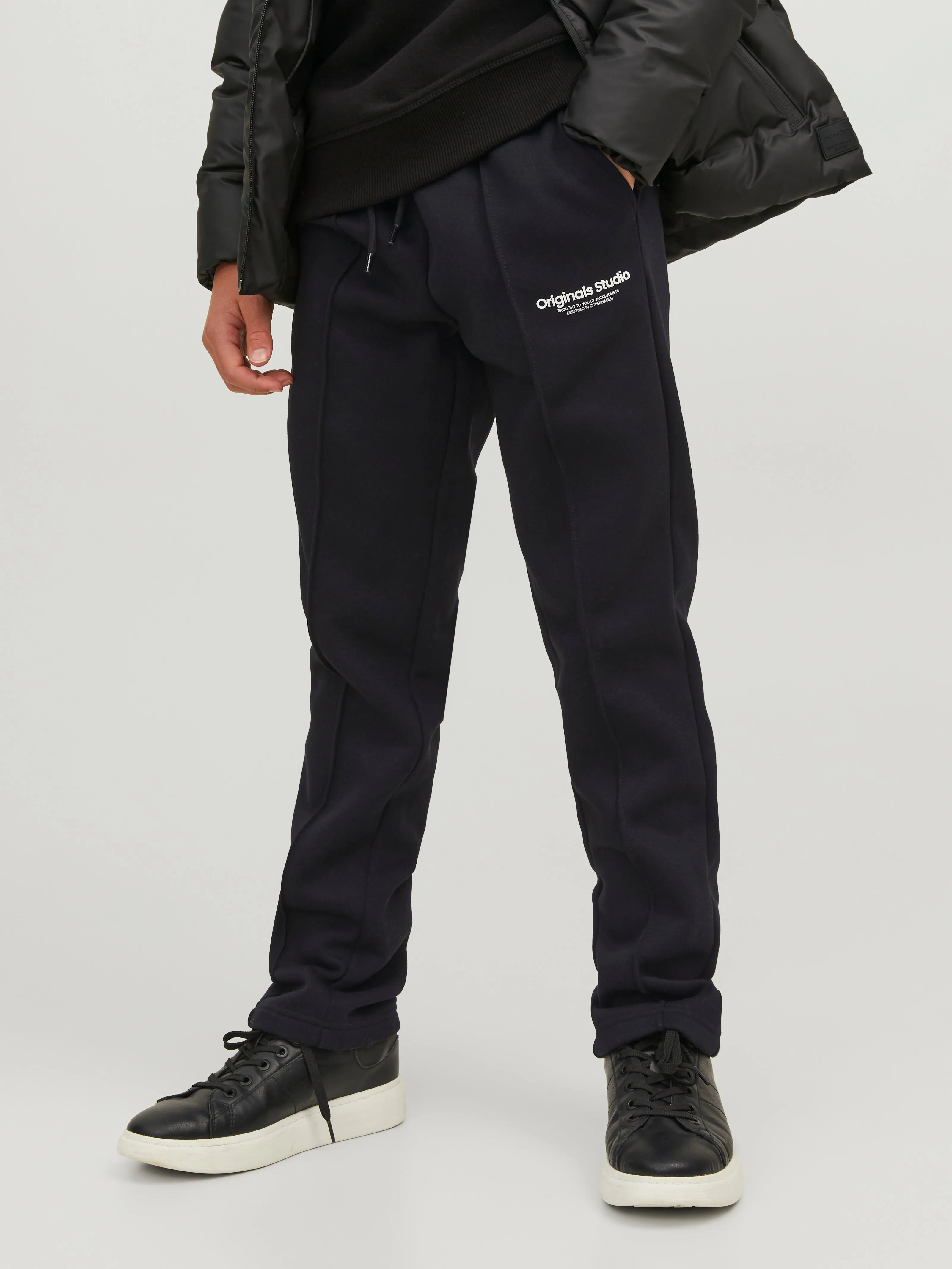 Pantalones de ajuste relajado Junior | Negro | Jack & Jones®