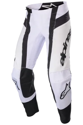 Pantalones de Cross Alpinestars Techstar Arch Blanco-Negro