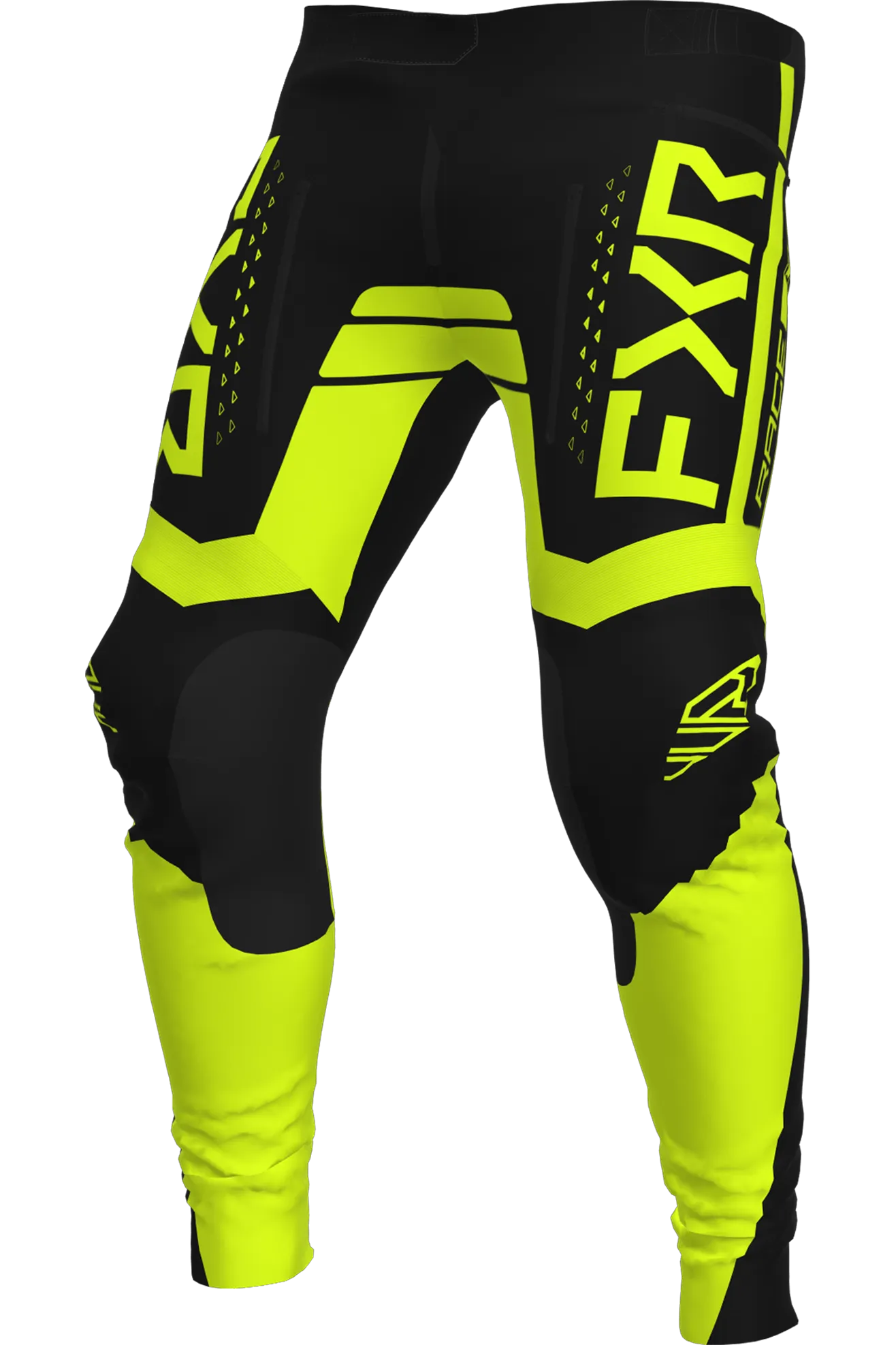 Pantalones de Cross FXR Contender Negro-Hivis