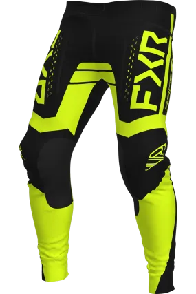 Pantalones de Cross FXR Contender Negro-Hivis