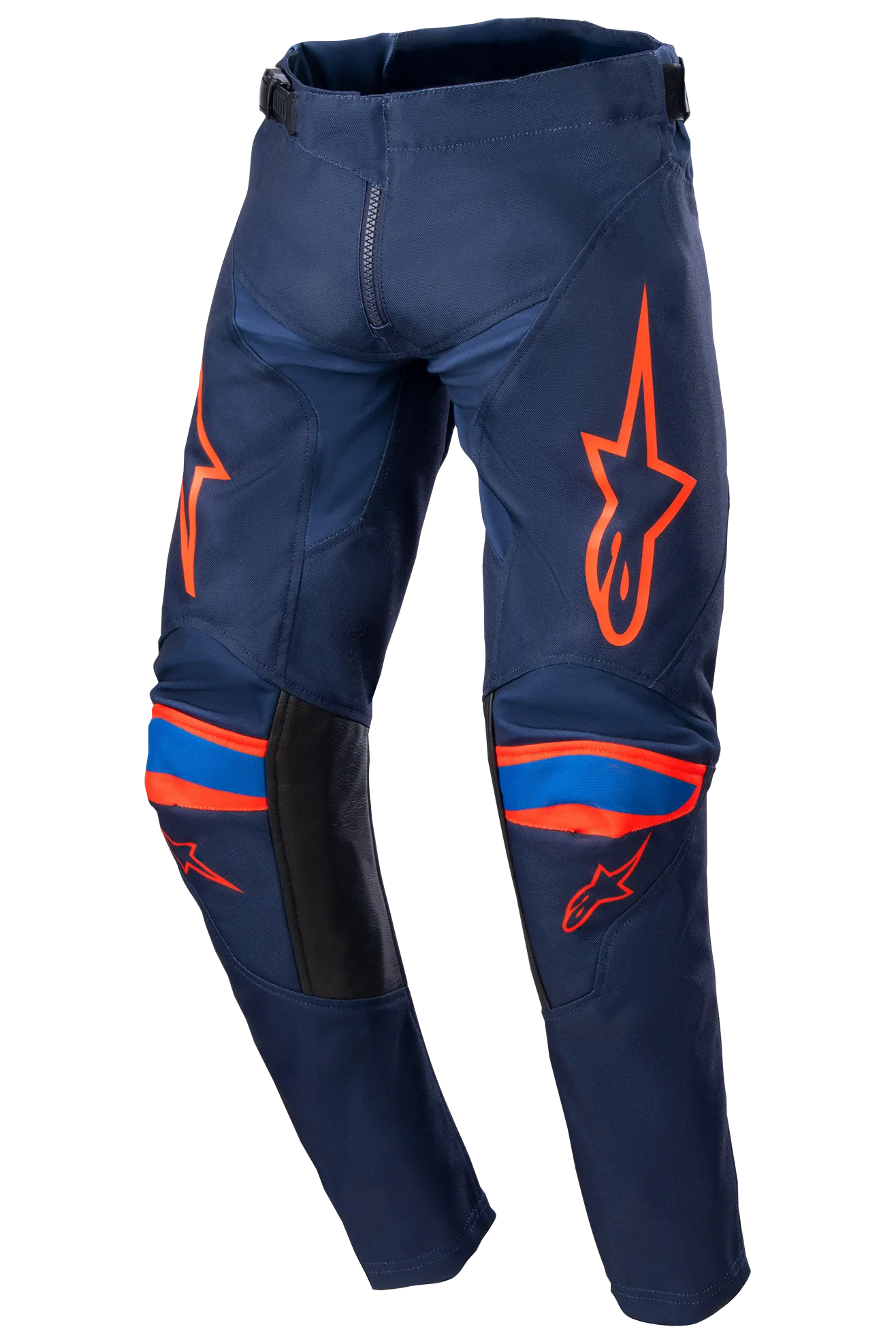 Pantalones de Cross Niño Alpinestars Racer Narin Azul Marino Medianoche-Naranja