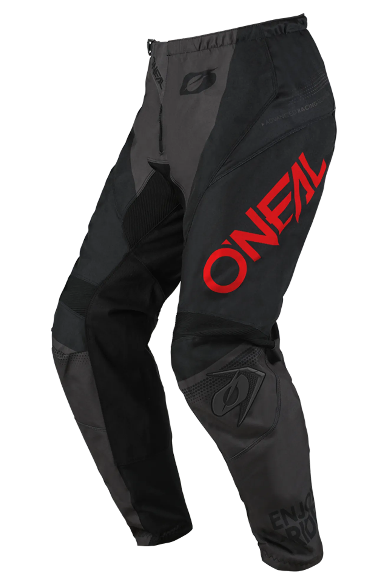 Pantalones de Cross Niño O'Neal Element Racewear Negro-Gris-Rojo 