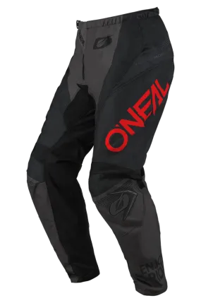 Pantalones de Cross Niño O'Neal Element Racewear Negro-Gris-Rojo 