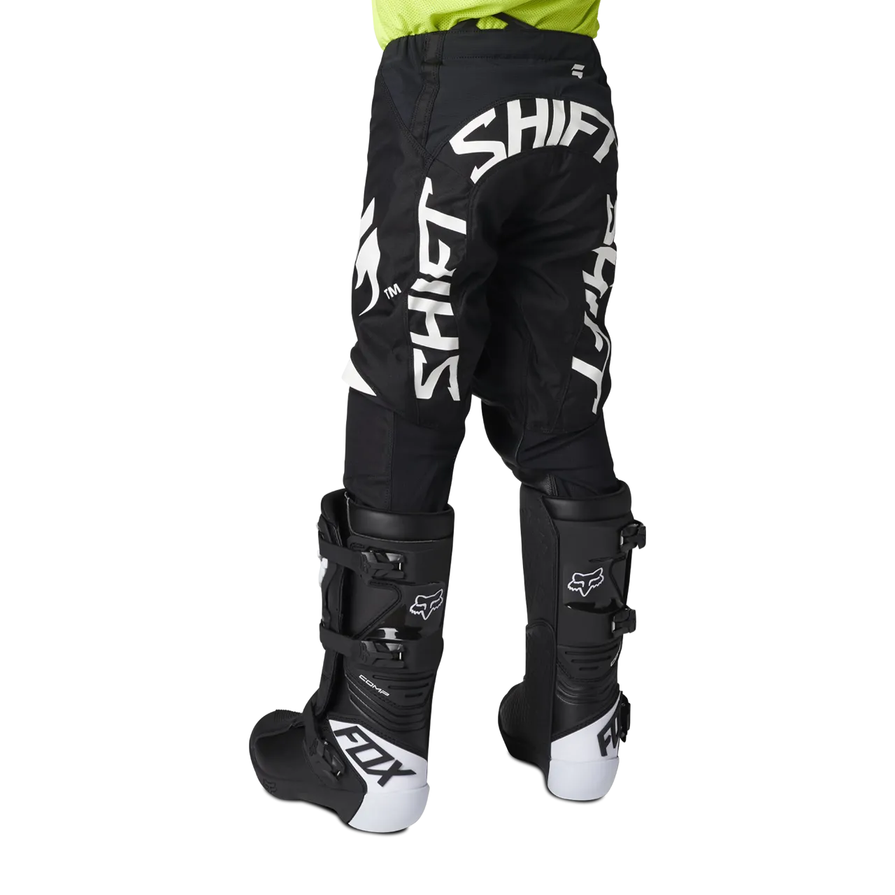 Pantalones de Cross Shift Whit3 Label Rokr Niño Negro-Blanco