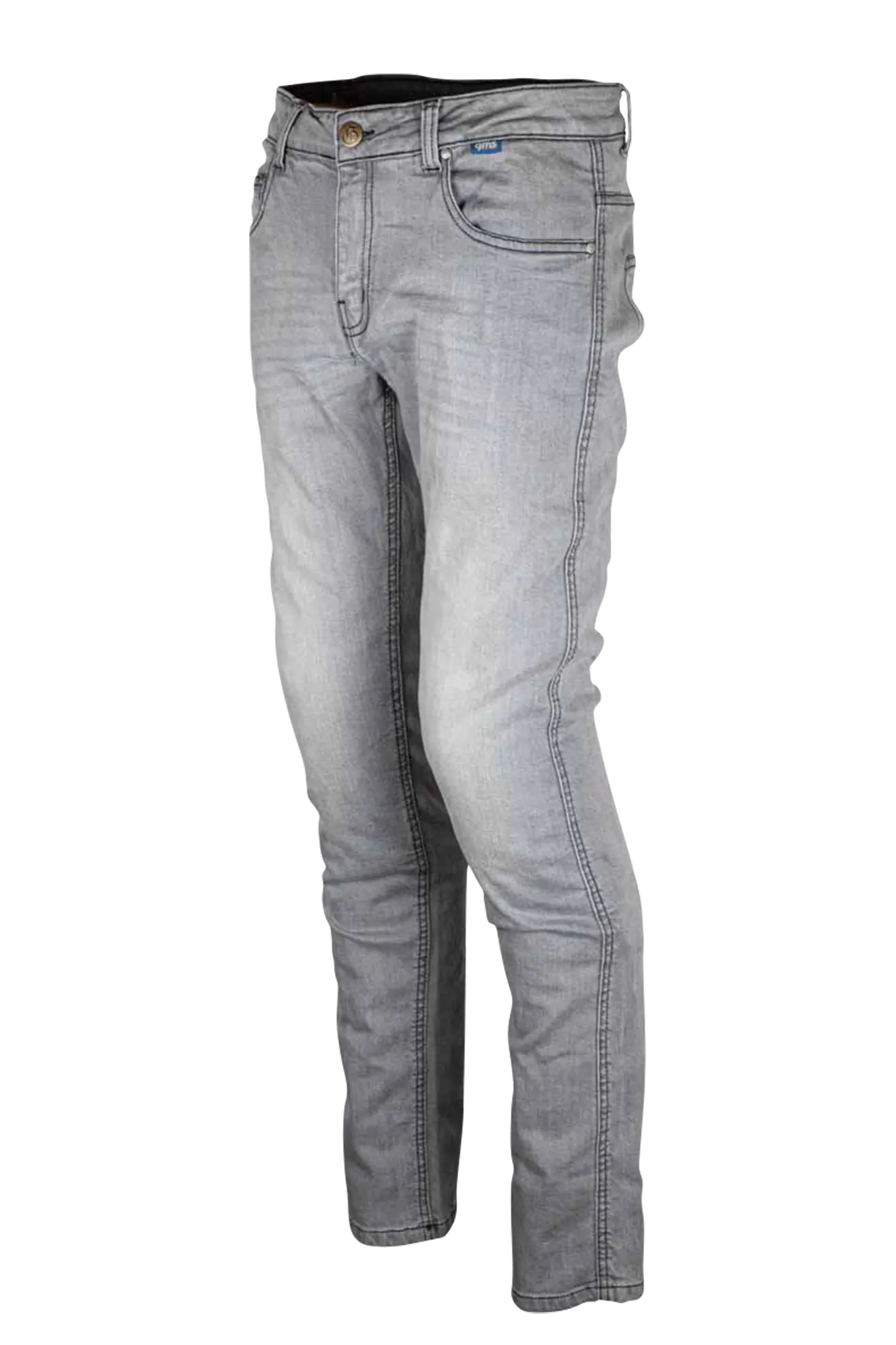 Pantalones de Moto de Moto GMS Cobra Gris Claro