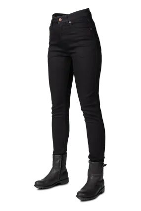 Pantalones de Moto para Mujer Bull-it Tactical Eclipse Slim Negros