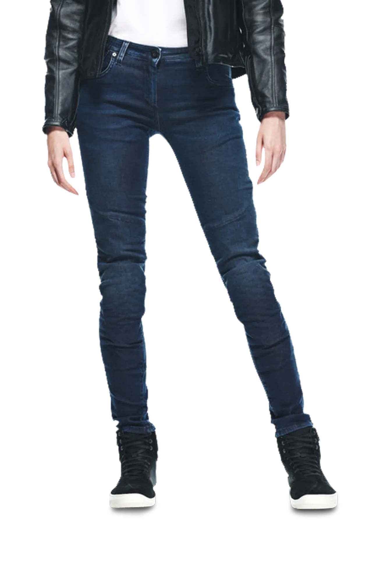 Pantalones de Moto para Mujer Dainese Brushed Skinny Azules