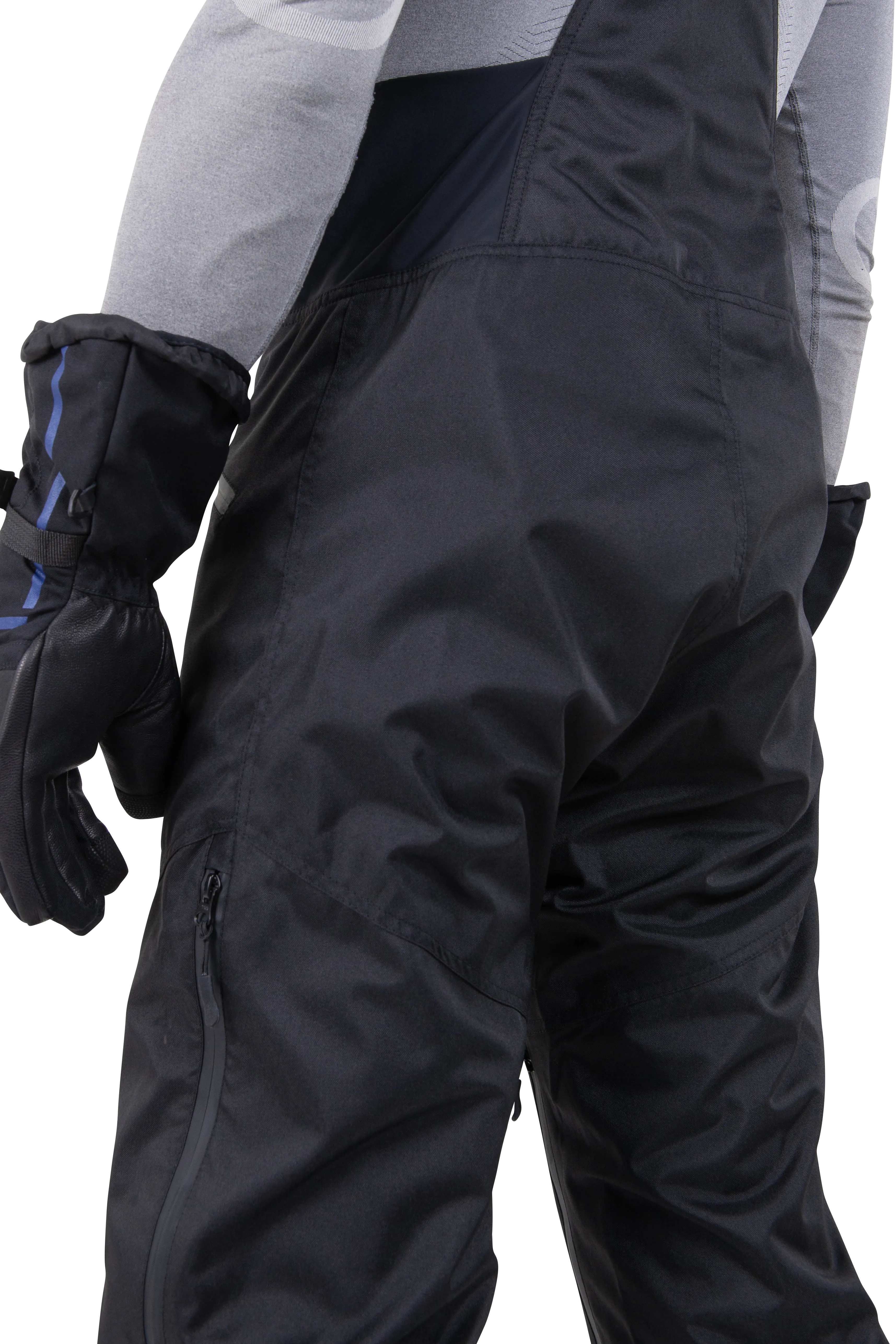 Pantalones de Tirantes Raven Aggressor Negros