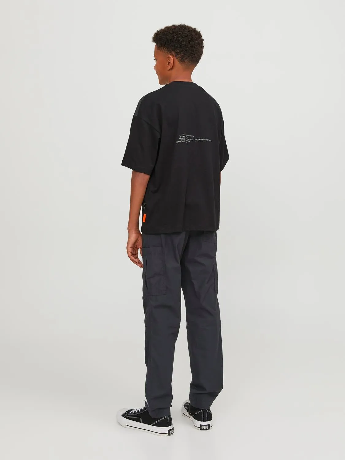 Pantalones estilo parachute Junior | Negro | Jack & Jones®