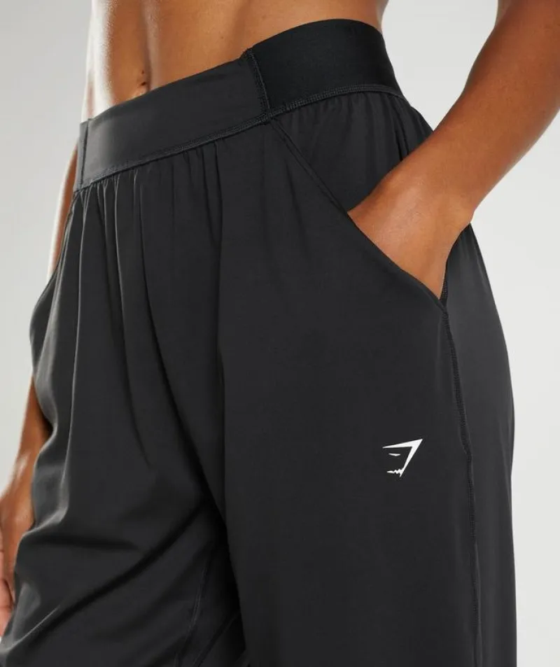 Pantalones Gymshark Entrenamiento Performance Joggers Negros | 754109-ANP