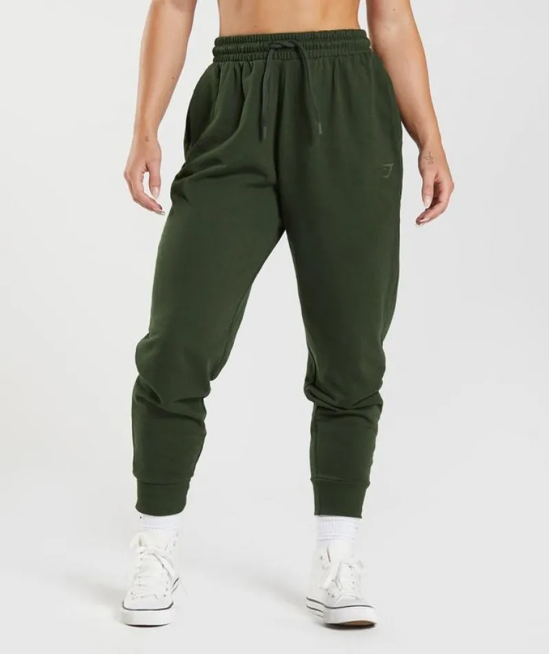 Pantalones Gymshark GS Power Joggers Verde Oliva | 659037-TUM