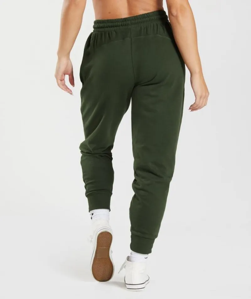 Pantalones Gymshark GS Power Joggers Verde Oliva | 659037-TUM