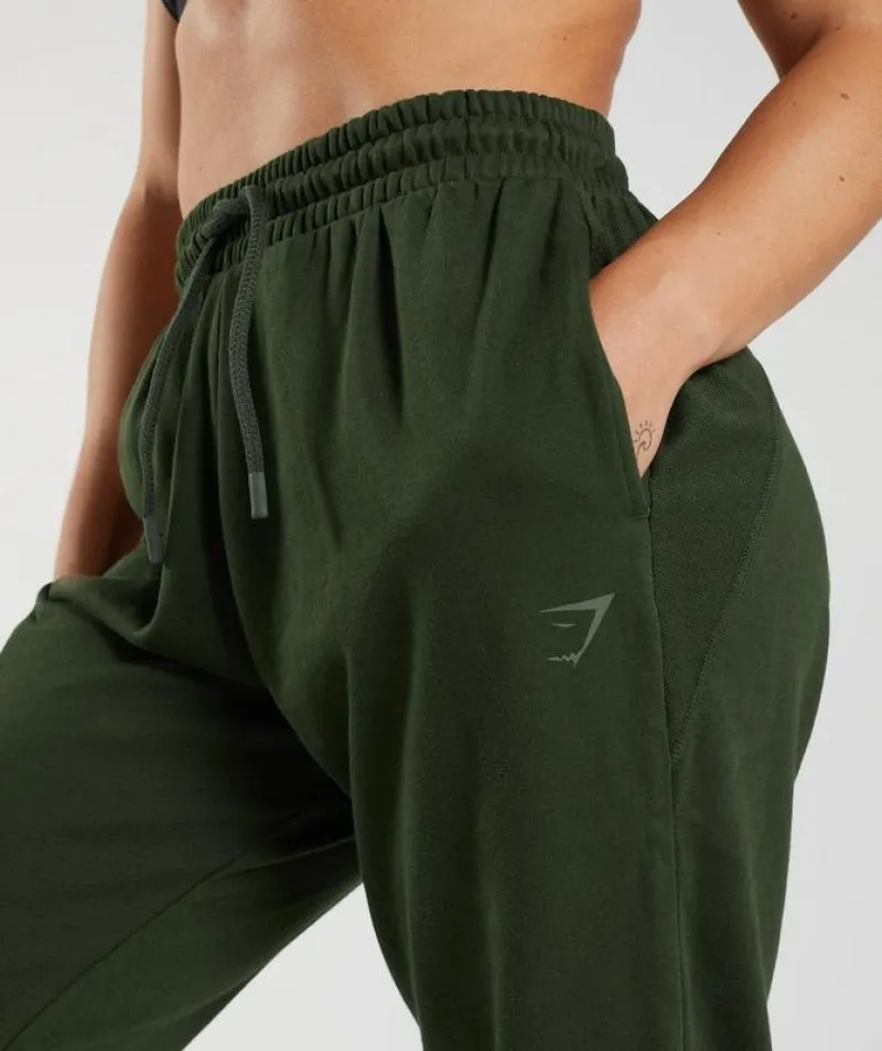 Pantalones Gymshark GS Power Joggers Verde Oliva | 659037-TUM