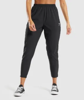 Pantalones Gymshark Maximise Pista Joggers Negros | 610795-KGH