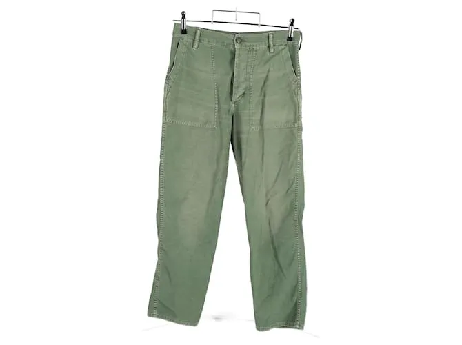 Pantalones utilitarios de algodón verde de Polo Ralph Lauren 