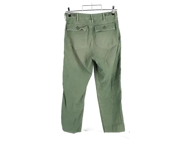 Pantalones utilitarios de algodón verde de Polo Ralph Lauren 