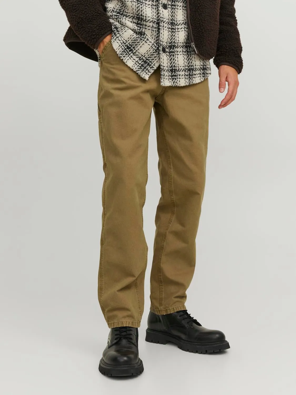 Pantalones worker Corte relaxed | Verde intermedio | Jack & Jones®