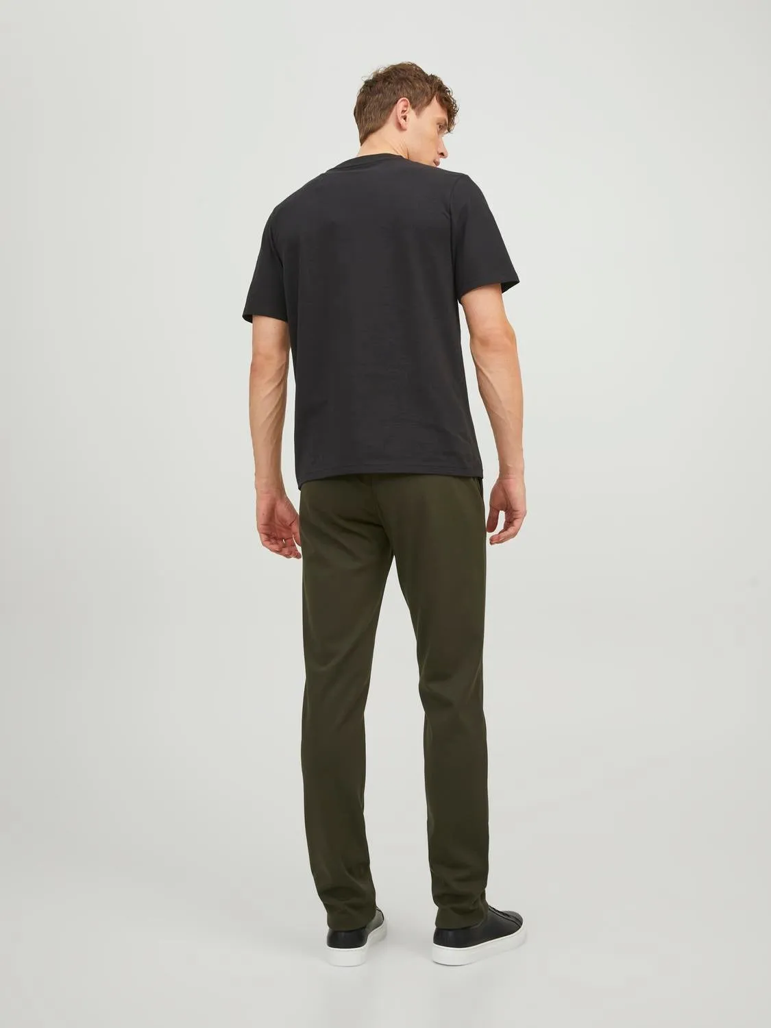 Paquete de 2 Pantalones chinos Corte slim | Verde oscuro | Jack & Jones®