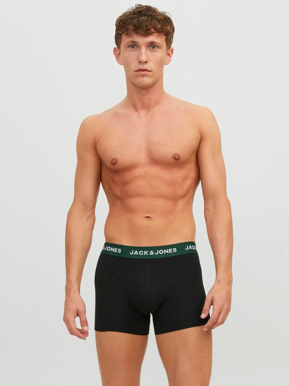 Paquete de 3 Boxers | Verde oscuro | Jack & Jones®