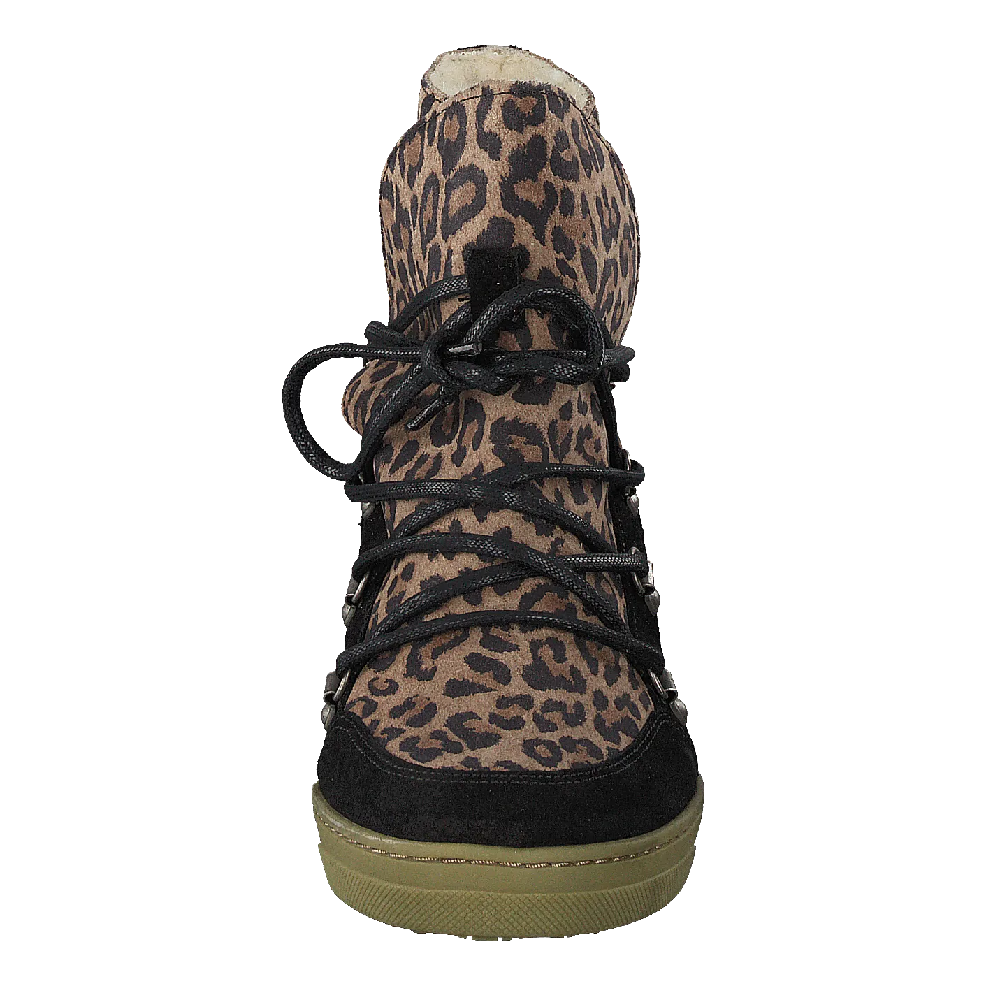 Pavement zapatos Uma Wool Leopard Suede