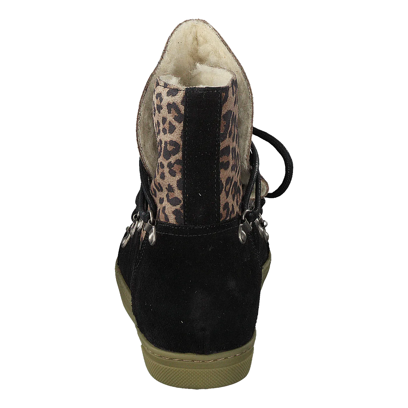 Pavement zapatos Uma Wool Leopard Suede