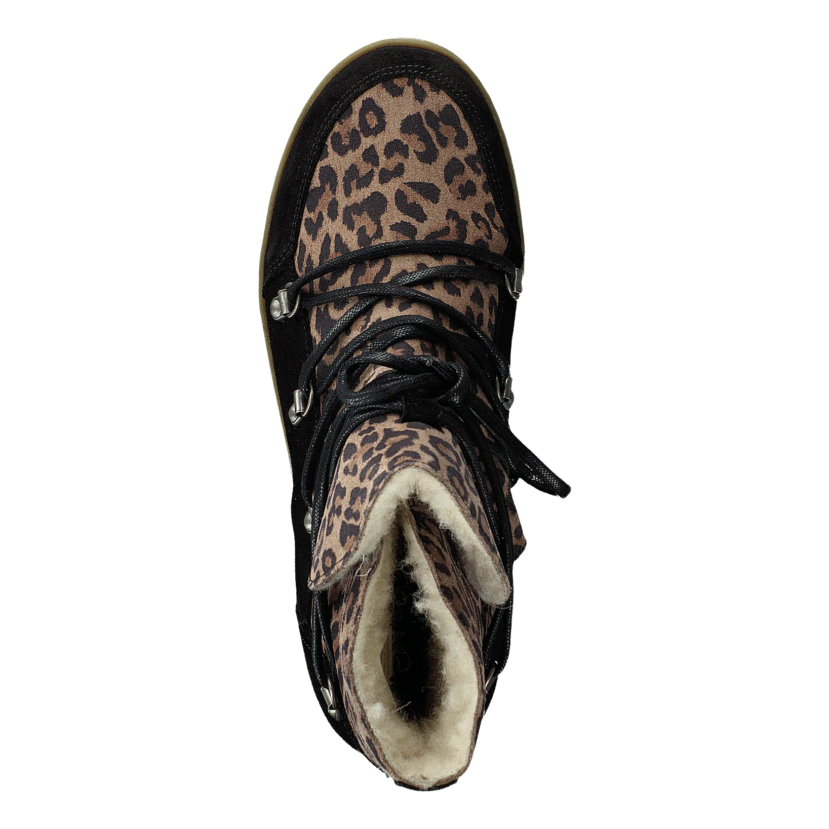 Pavement zapatos Uma Wool Leopard Suede