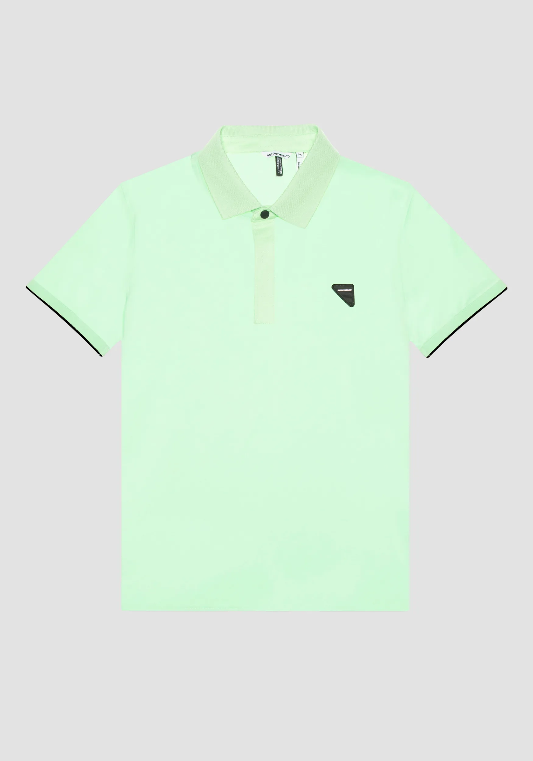 POLO REGULAR FIT DE PIQUÉ MERCERIZADO CON PARCHE DEL LOGOTIPO