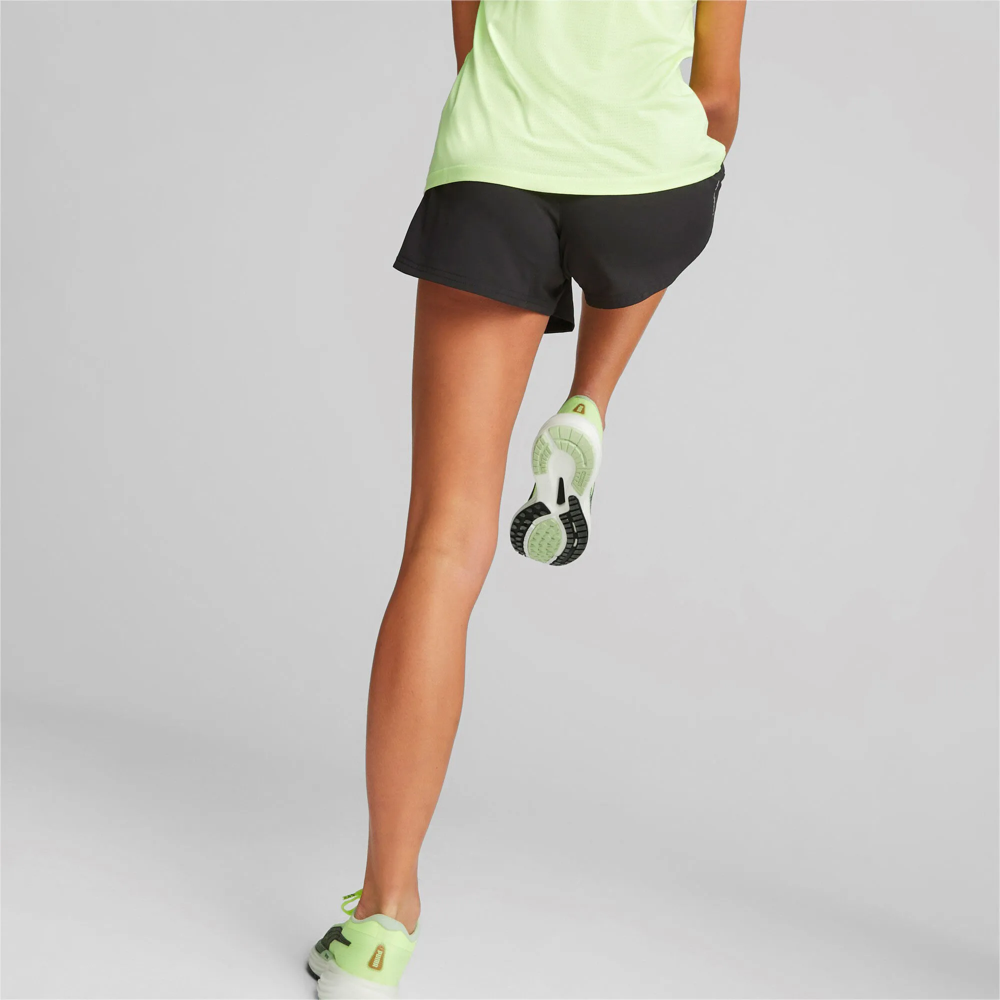 Puma Run Woven 3in Shorts Mujeres