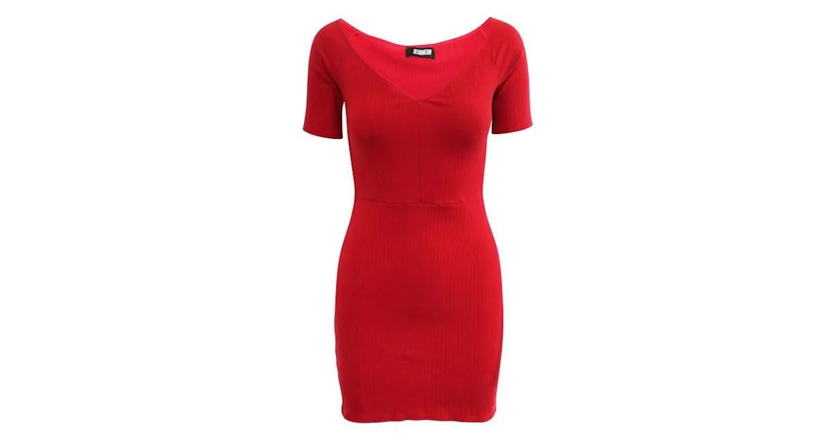 Reformation REFORMACIÓN Mini vestido rojo Roja 