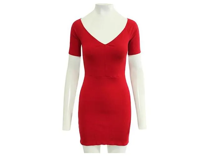 Reformation REFORMACIÓN Mini vestido rojo Roja 