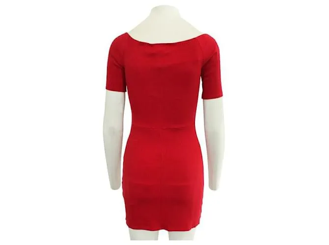 Reformation REFORMACIÓN Mini vestido rojo Roja 