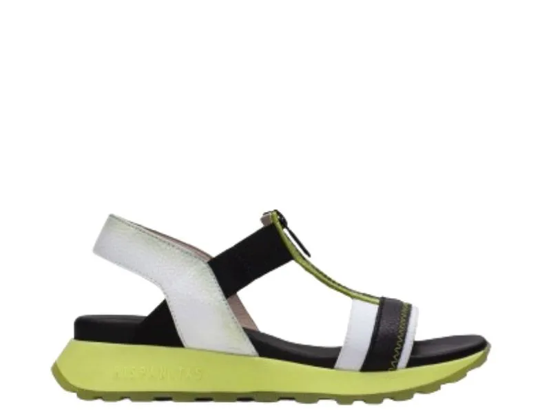 SANDALIA SPORT MAUI CON CREMALLERA HISPANITAS EN COLOR NEGRO CHV243308