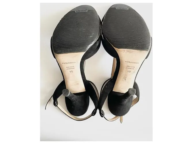 sandalias Dolce & Gabbana Negro 