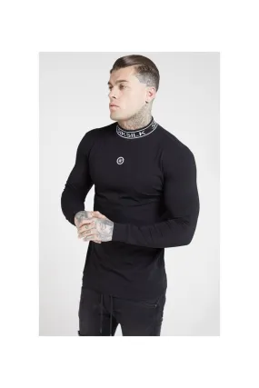 SIKSILK Camiseta manga larga  Brand  color negro