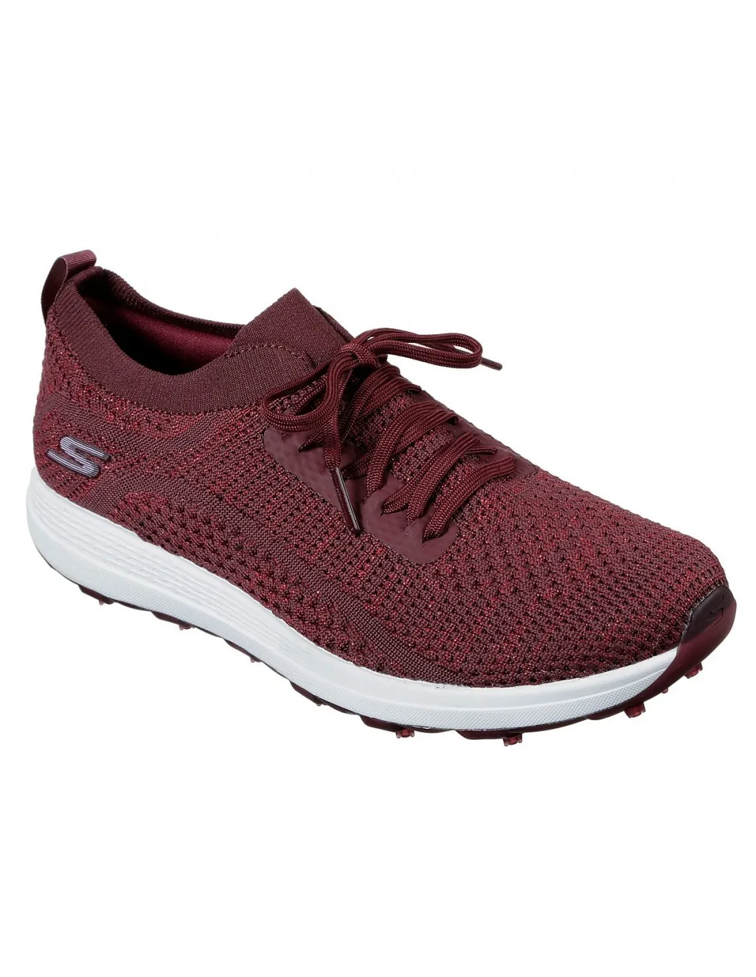 SKECHERS GO GOLF MAX GLITTER RED - ZAPATO MUJER