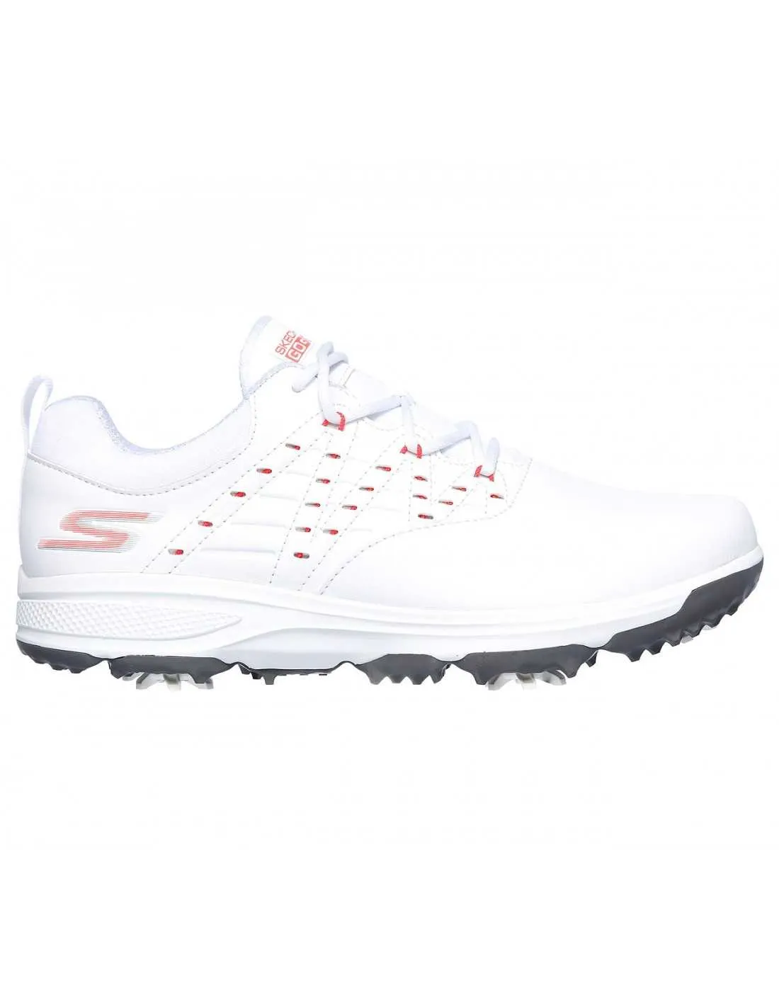 SKECHERS GO GOLF PRO V.2 WHITE/PINK - ZAPATO MUJER