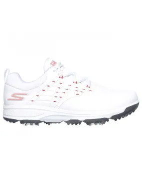 SKECHERS GO GOLF PRO V.2 WHITE/PINK - ZAPATO MUJER