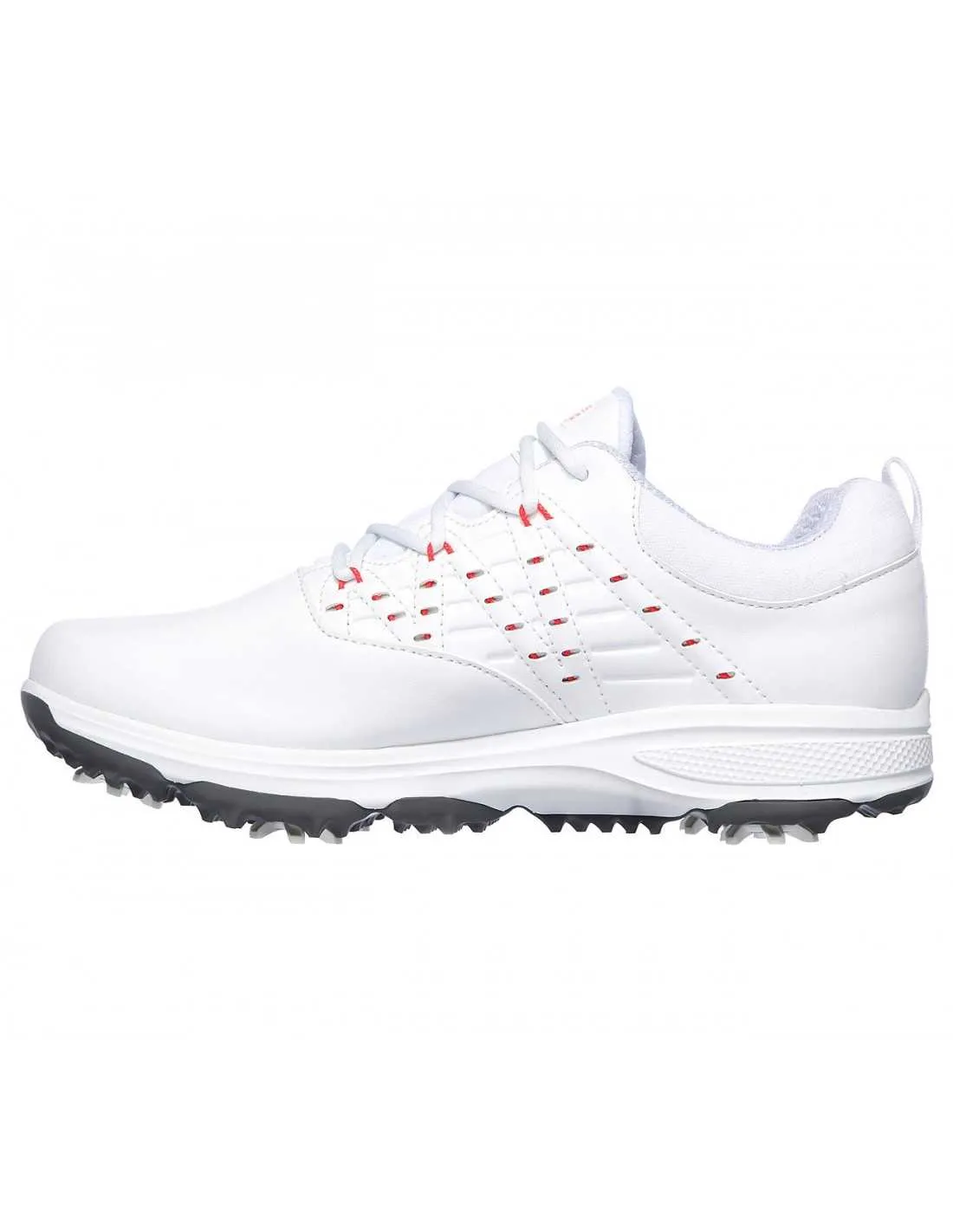 SKECHERS GO GOLF PRO V.2 WHITE/PINK - ZAPATO MUJER