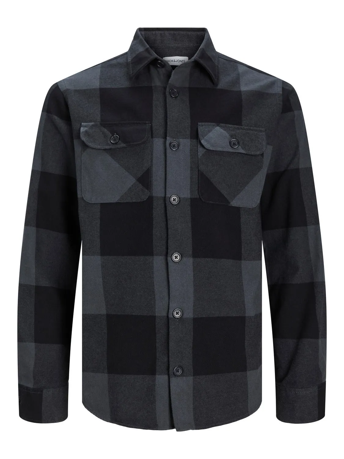 Sobrecamisa Corte comfort | Gris oscuro | Jack & Jones®