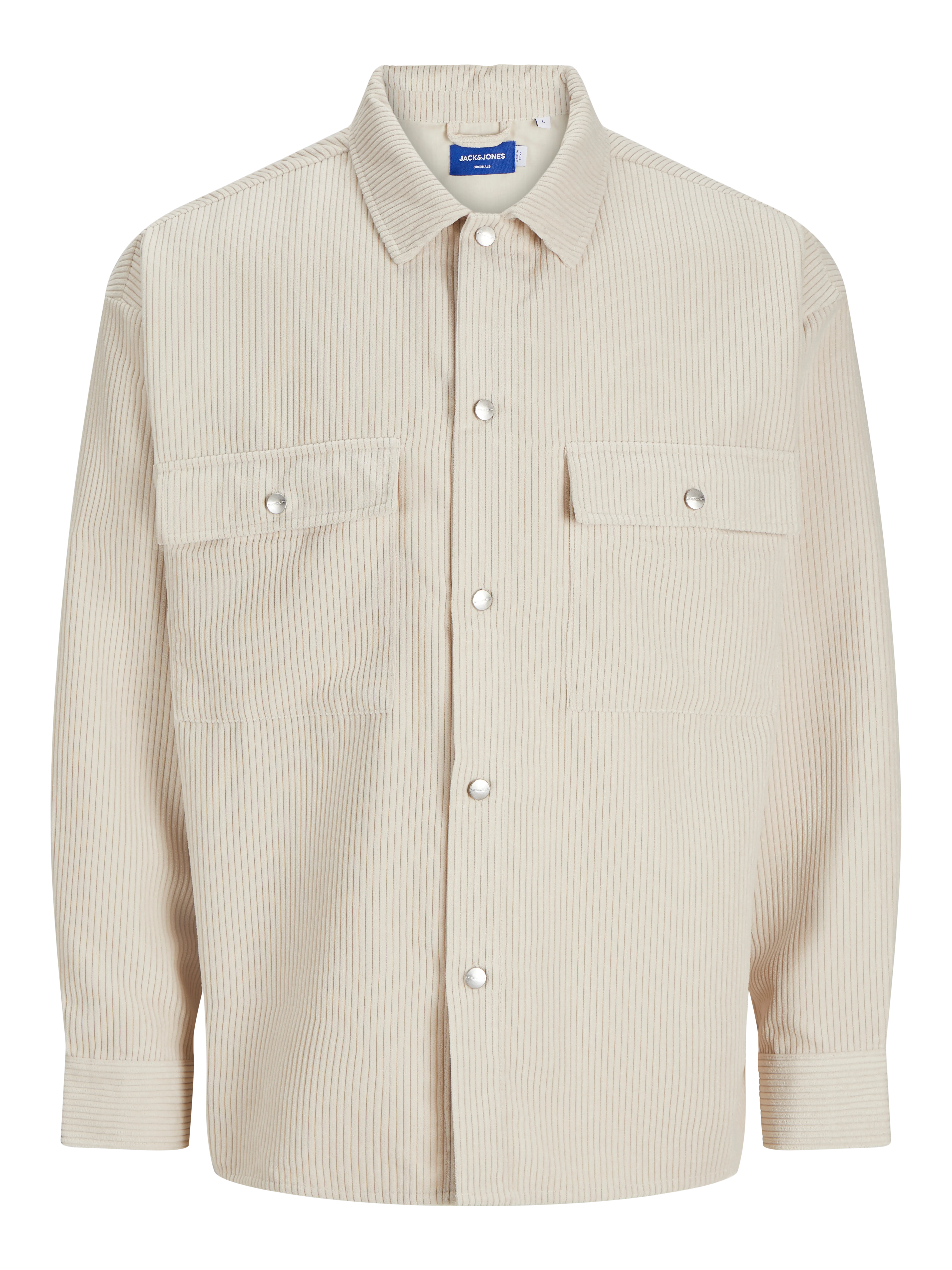 Sobrecamisa Corte wide | Gris claro | Jack & Jones®