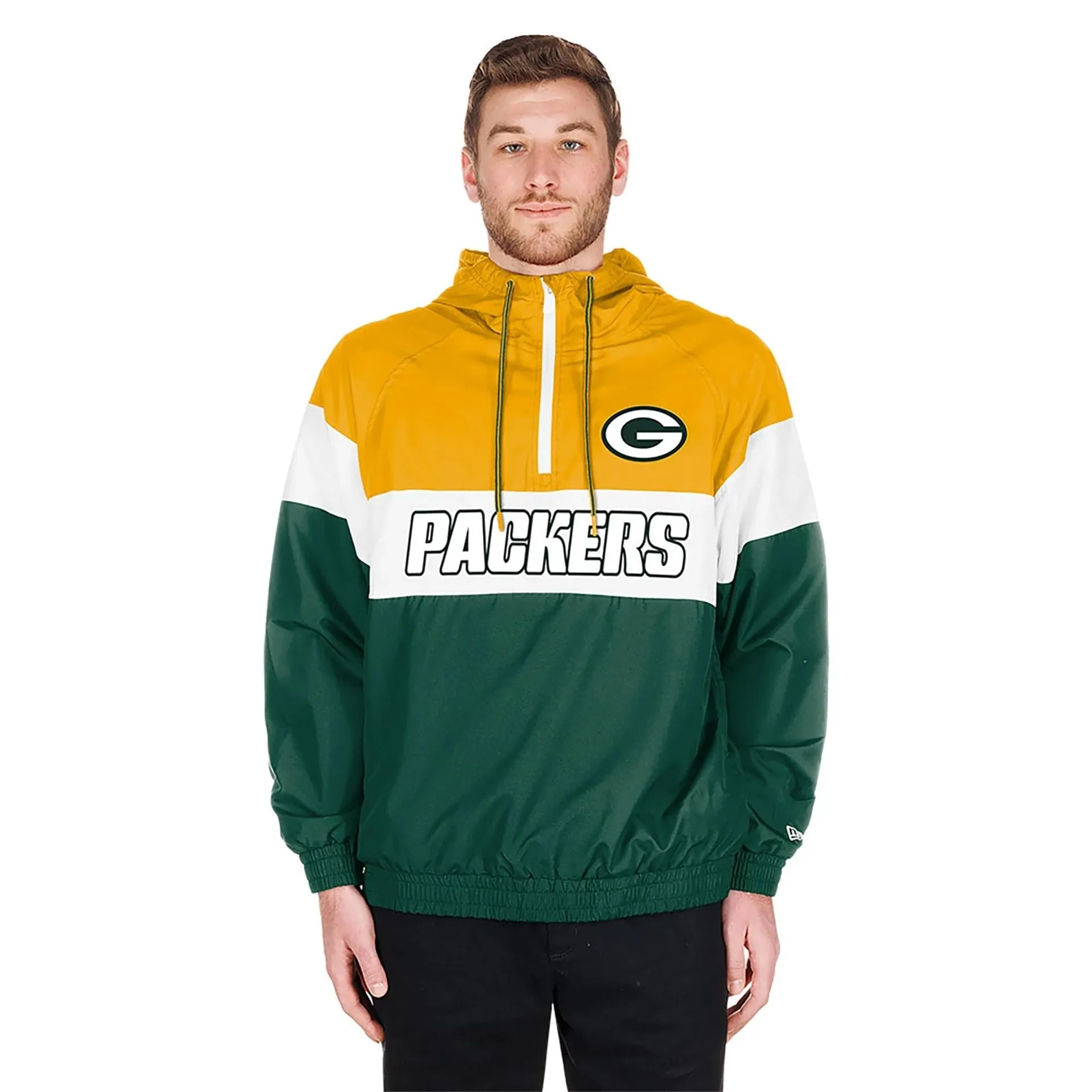 Sudadera Green Bay Packers NFL 3rd Down 1/4 Zip