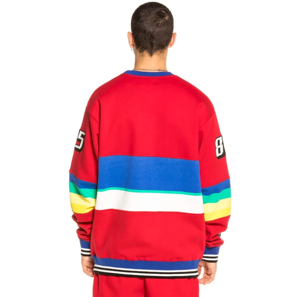 Sudadera Grimey Arch Rival Crewneck FW20 Red