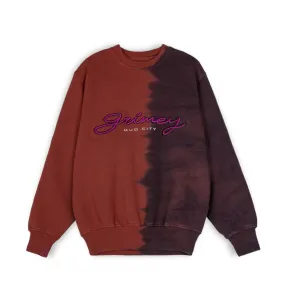 Sudadera Grimey "DUST STORM" Tie & Dye Crewneck - Brown | Fall 22